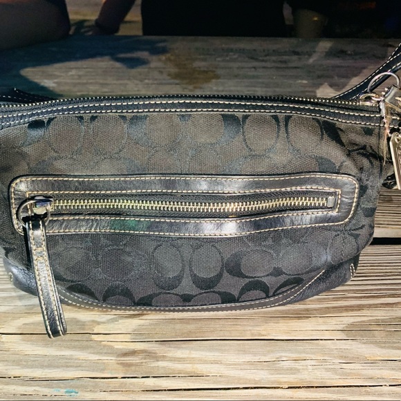 Black coach purse - Picture 1 of 2